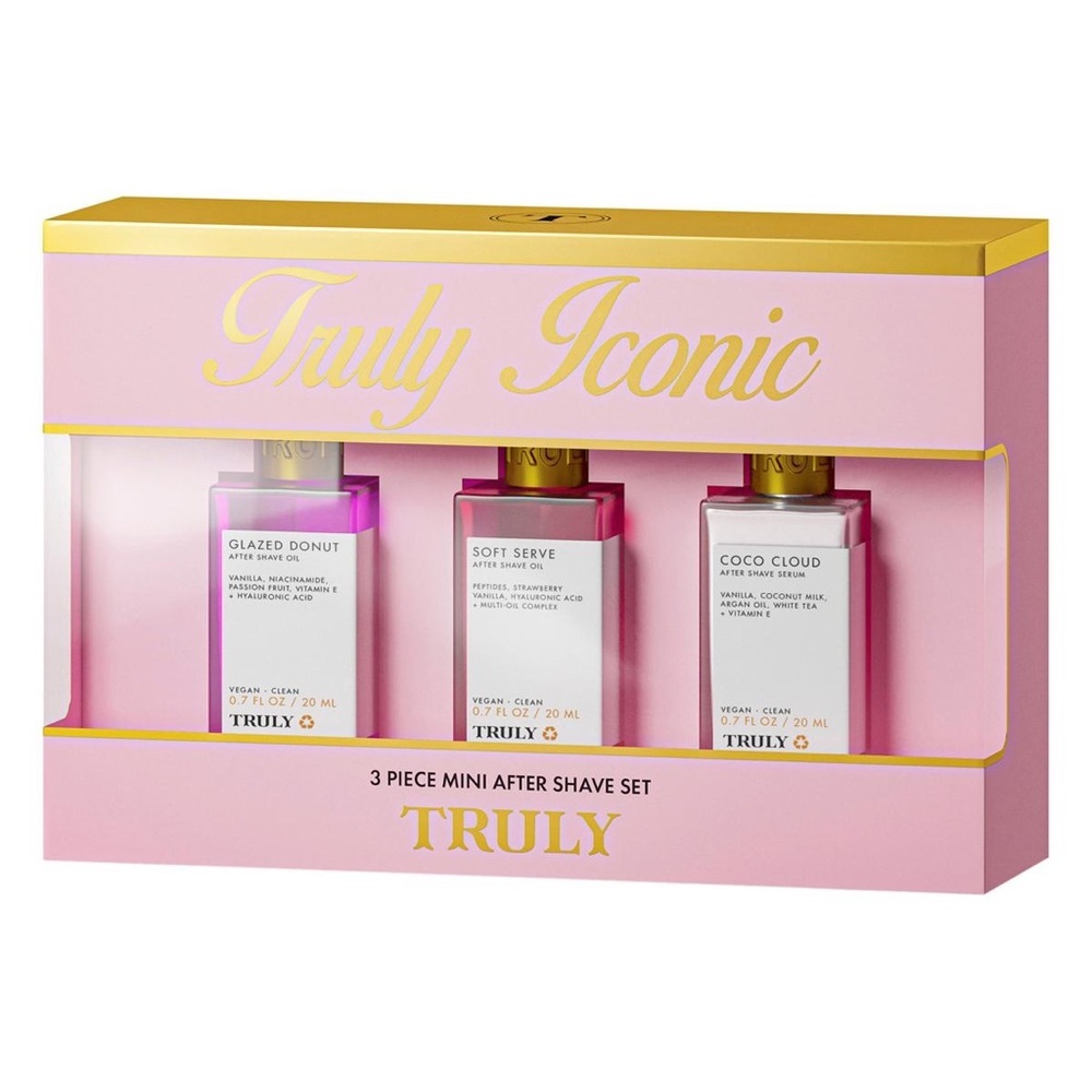 TRULY Iconic After Shave Minis Set - New Sealed package